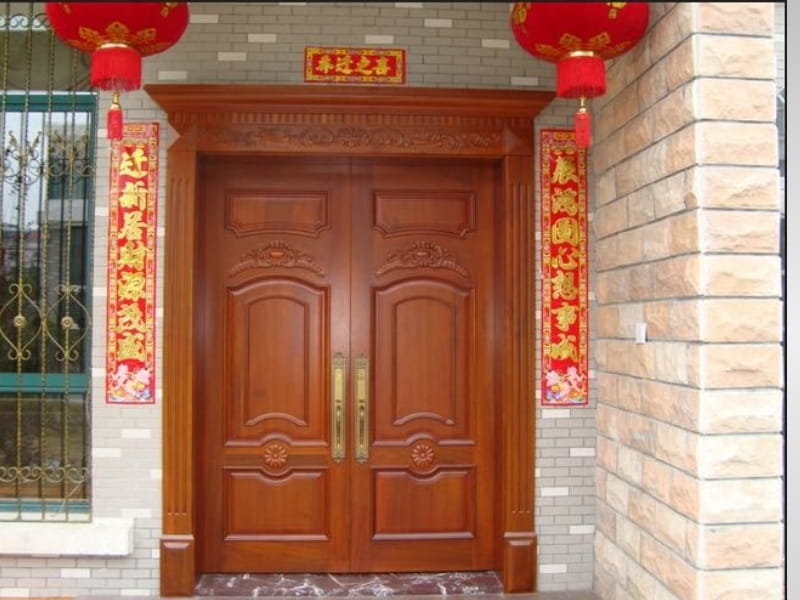 帝凱斯公司-樂(lè)墅原木門(mén)LS06